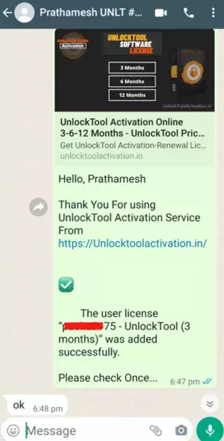 UnlockTool Activation Online 3-6-12 Months - UnlockTool Price In India